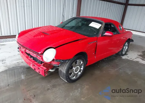 2004 Ford Thunderbird from USA, damaged, VIN 1FAHP60A04Y107296